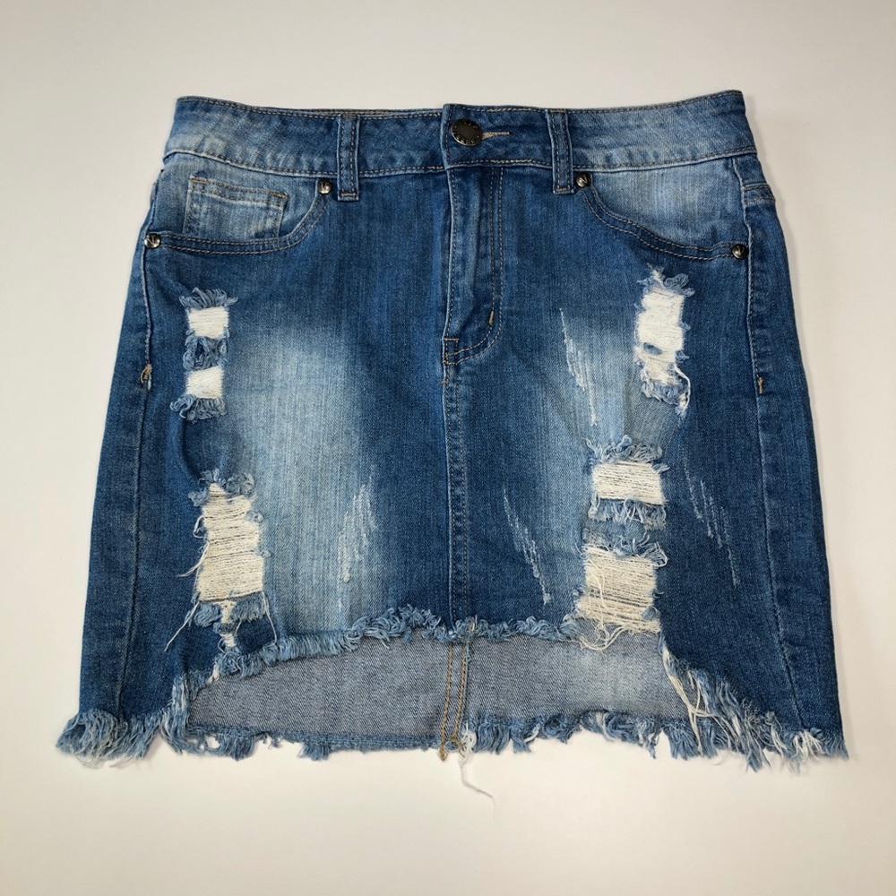 VIP Blue Jean Skirt Size S